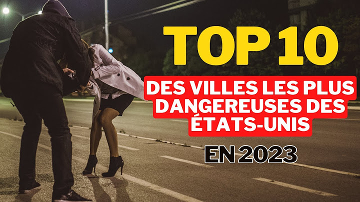 Scandale révélé : Découvrez les 10 villes les plus dangereuses des USA qui vous glaceront le sang !