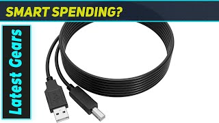 `Epson Perfection V500 USB Cable: The Essential 6ft Data Sync Cord