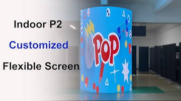 NSE Super High Definition Indoor P2 Flexible LED Screen #nseled #nseledcloud