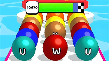 AZ Run 💥 ABC Runner All Levels Gameplay Walkthrough (Android Ios) 10658