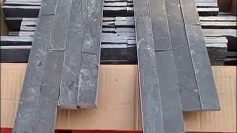 Black Slate Split Face Mosaic