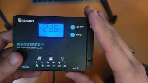 Renogy 10A Wanderer Solar Charger Unbox and Setup