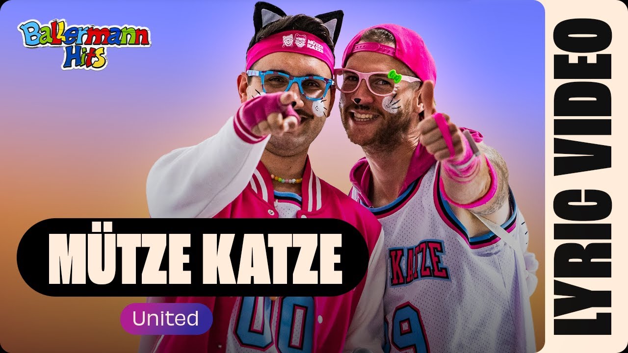 Mütze Katze - United (Lyric Video) adlı videoyu YouTube'da izle Mütze Katze - United (Lyric Video) adlı videoyu YouTube'da izle