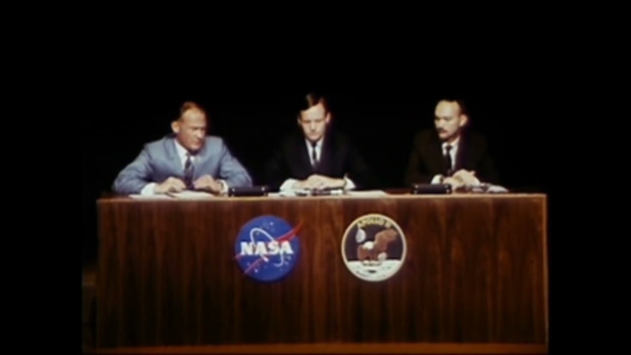 Apollo 11 Post Flight Press Conference 12 August 1969 - Part 2 (HD)