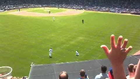 Marlon Byrd wild catch seen from the bleachers
