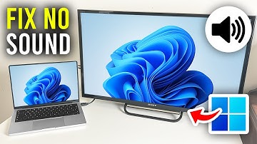 How To Fix No Sound Through TV & Monitor From Windows - Full Guide