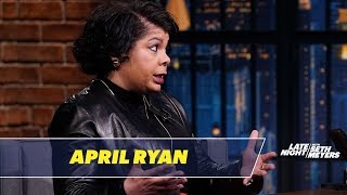 April Ryan Has a Strained Relationship with Press Secretary Sanders