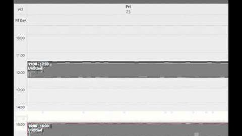 Ubuntu Touch Calendar - Live  event  editing on Timeline view