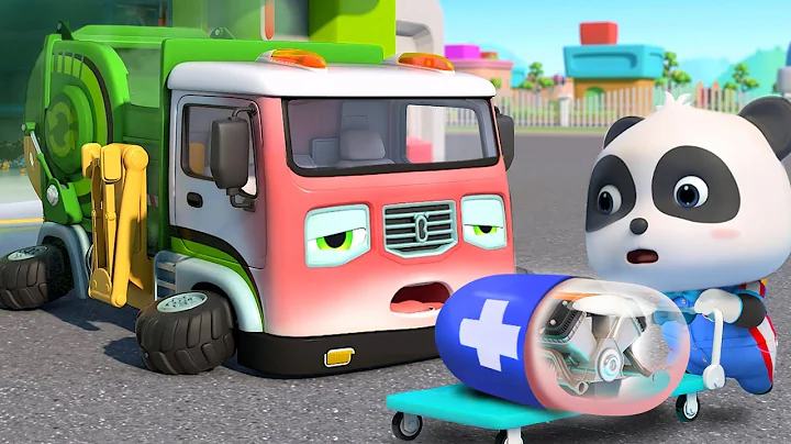 Garbage Truck is Sick | Super Ambulance, Police Car | Car Cartoon | BabyBus - Cars World
