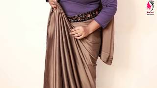 Try this weird trick to get perfect pleats | how to wear saree easily and quickly |Diwali Special
