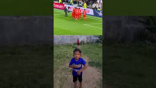 Shot OP Paling Barbar 😈 Power &amp; Akurasi 1000%! Sekali Tembak BOOM 💥 #shortvideo #football #soccer