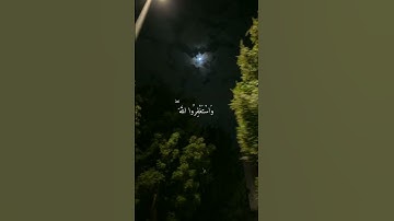 تلاوة جزء بسيط من سورة المزمل للقارئ شريف مصطفى #قرآن #شريف_مصطفى #سورة_المزمل