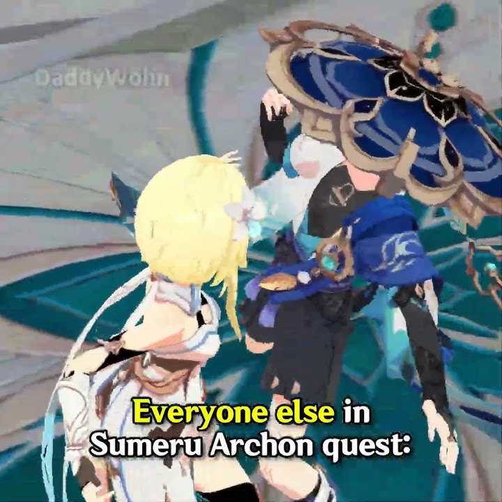 The Sumeru Archon Quest be like- | Genshin Impact
