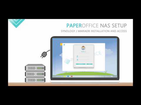 Set up Synology NAS (MariaDB 5) and PaperOffice document management system