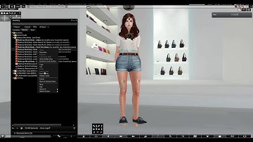 Second Life For Beginners - Part 2 - Mesh Body