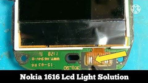 nokia 1616 display light jumper ways || nokia 1616 lcd light jumper ways solution