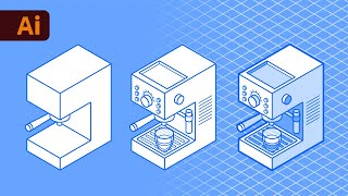 Adobe Illustrator Tutorial  How to Create Isometric Vector Illustrations