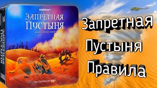 Как играть в настольную игру Запретная Пустыня?