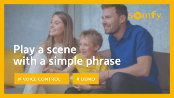 Movie night made easy with Somfy myLink and Alexa