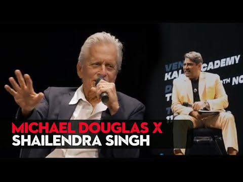 Michael Douglas in Conversation with Shailendra Singh | Inspiring Life & Cinema Talk