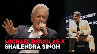 Famous Michael Douglas in Conversation with Shailendra Singh | Inspiring Life & Cinema Talk Profile