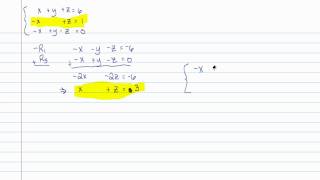 Intermediate Algebra - Solving Medium Systems of Linear Equations (Part B)