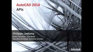 AutoCAD 2014 - New APIs