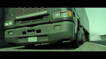 Matrix Reloaded Trucks Crash HD 720p