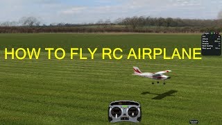 How to fly RC airplane updated