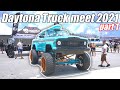 DAYTONA TRUCKMEET 2021... | Part 1 | No Squatted Trucks | Truck Show