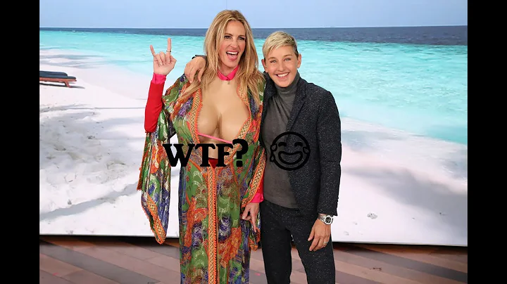 Julia Roberts can't stop giggling with Ellen DeGen...