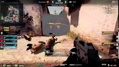 Dupreeh ump 3k vs nip at DreamHack Masters Malmö 2016