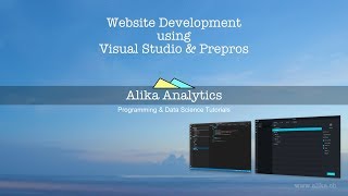 Website Development using Visual Studio Code & Prepros screenshot 1