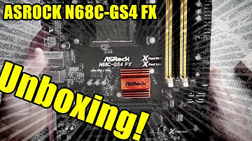 ASROCK N68C-GS4 FX | Unboxing | AM2 & AM3+ | DDR2 & DDR3