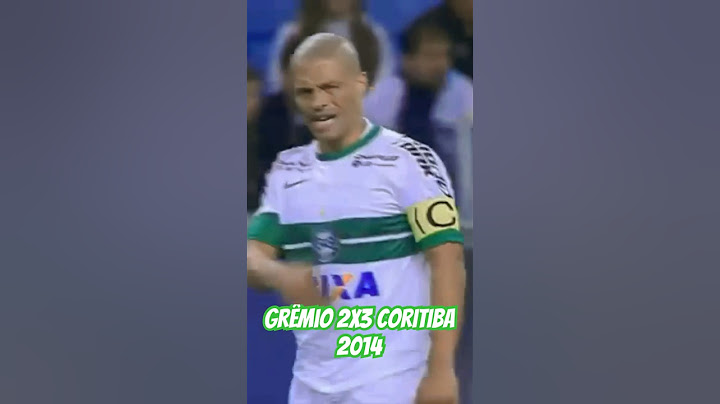 Com Zé Love inspirado, em 2014 o Coritiba venceu o Grêmio em Porto Alegre! #coritiba