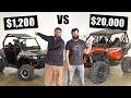 Cheapest vs expensive side by side challenge