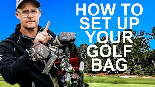 HOW TO SET UP YOUR GOLF BAG