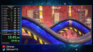 Sonic Frontiers Arcade Mode Speedrun (21:14)