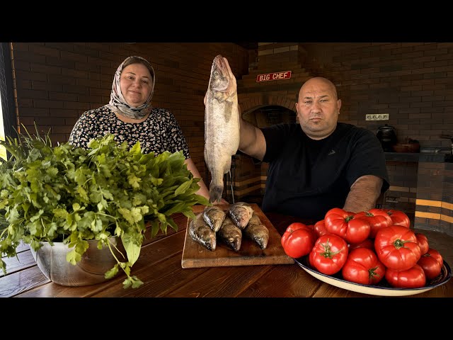 Fish recipe in Kazan in Nature  We recommend Cooking  Delicious👍 class=