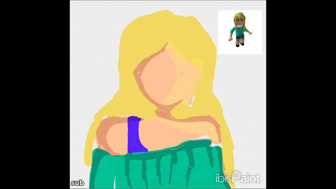 Drawing noob from roblox