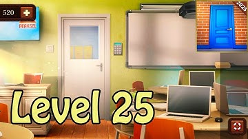 100 doors escape from school level 25 walkthrough