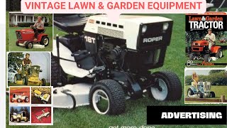 Vintage Lawn & Garden Tractors TV Ads & Brochures