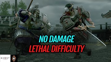 NO DAMAGE Khunbish Boss Fight Lethal Difficulty | Iki Island DLC Ghost of Tsushima