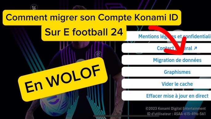 eFootball - [Announcement Regarding eFootball™ 2024] Please be aware that  we have received reports of fake websites that imitate the eFootball™  official website. Before logging in with your KONAMI ID, please check