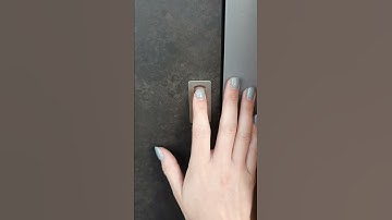 EKey finger print entry on Aluminium door