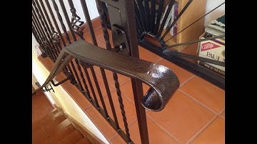 Forging of Steel Hand Rails  - Process Through Installation