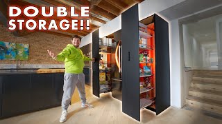 The ULTIMATE Kitchen Pantry...and MORE! ....ep. 31 Abandoned Building Renovation