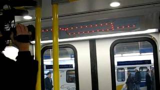 Light-up maps and announcements on the new SkyTrain cars