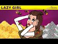 Lazy Girl & Snow Queen | Bedtime Stories for Kids in English | Fairy Tales