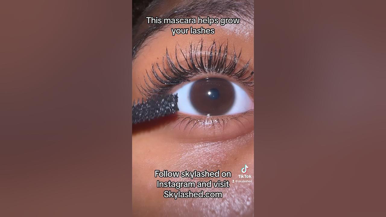 Mascara that helps grow your lashes ! Visit to shop our